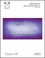 Ubi Caritas piano sheet music cover Thumbnail